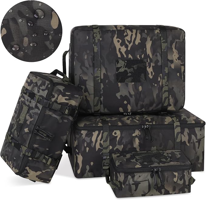 PETAC GEAR 4 PCS Tactical Modular Packing Cubes - Image 7