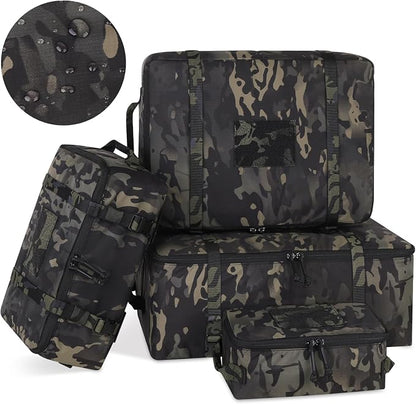 PETAC GEAR 4 PCS Tactical Modular Packing Cubes - Image 7
