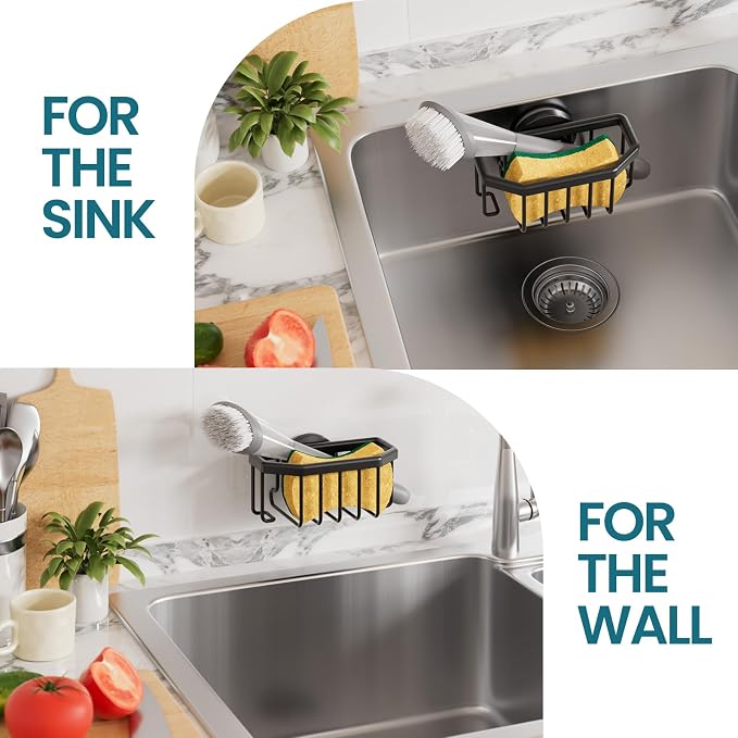 TAILI Sponge Holder for Kitchen Sink - Image 5