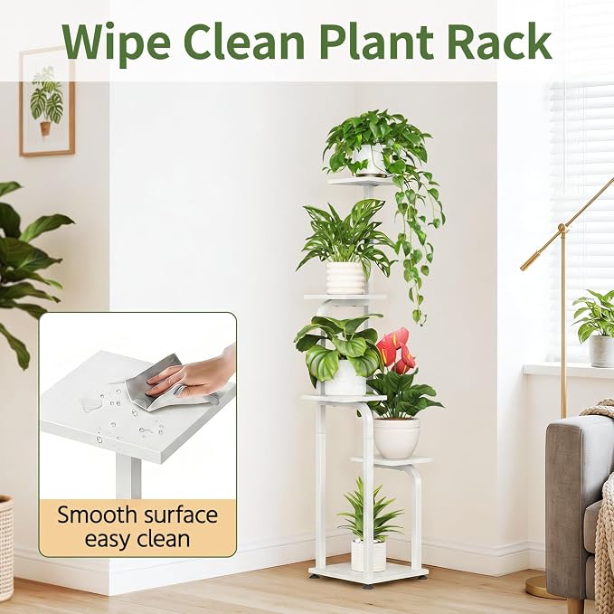 LASZOLA 5 Tiered Plant Stand Tall - Image 3
