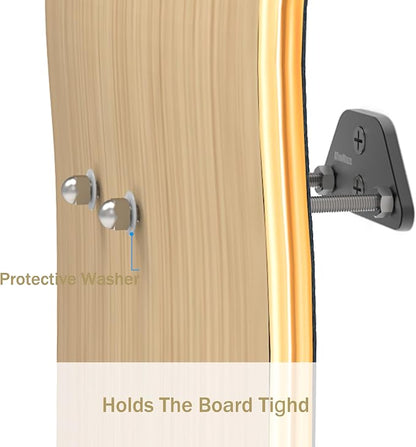 Skateboard Wall Mount Display-Aluminum Ramp Shape Skateboard Deck Wall Mount - Image 4