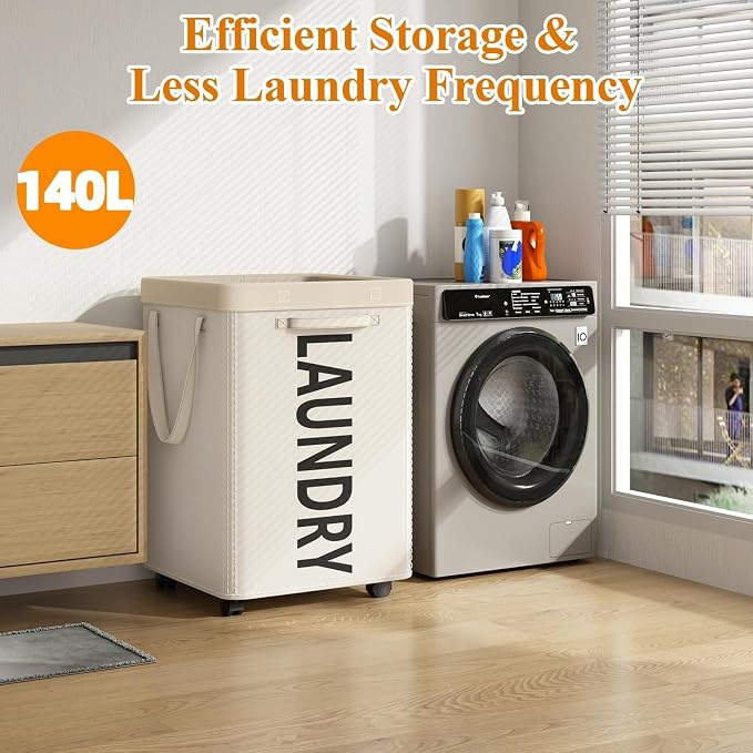 Optish 140L Laundry Hamper - Image 2