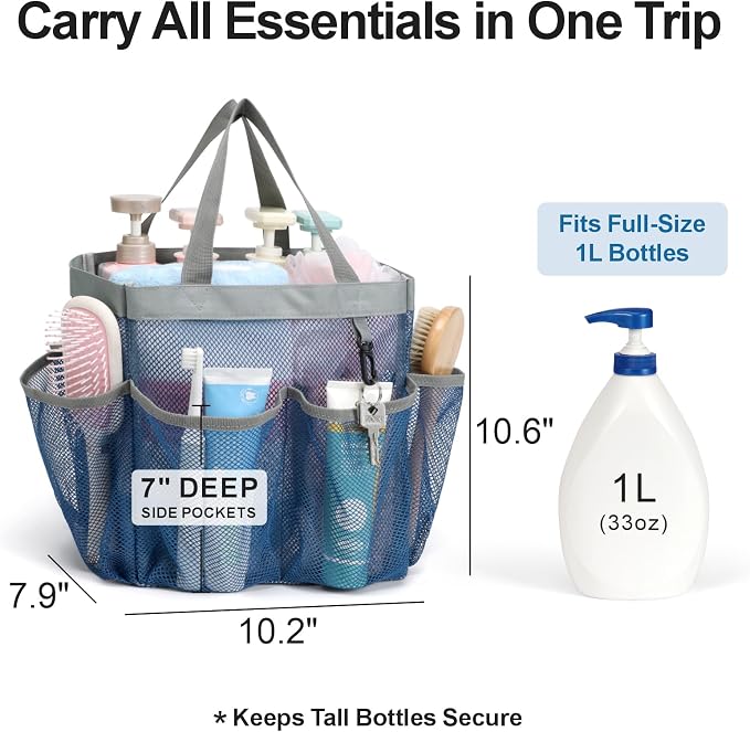 Mesh Shower Caddy Portable - Image 2