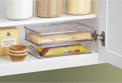 iDesign Kitchen Binz BPA-Free Plastic Stackable Organizer Box - Image 5