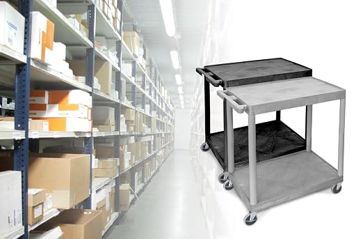 Classroom Basics HE38-G Utility Cart - Image 3