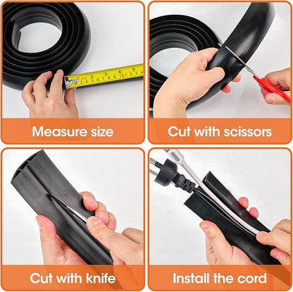 10 FT Floor Cord Cover, Cord Covers - Image 5