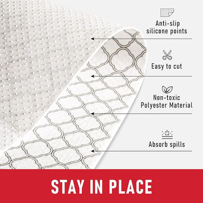 Cooyes Non Slip Refrigerator Liners, 2 in 1 Absorbent Fridge Liners and Fresh - Image 9