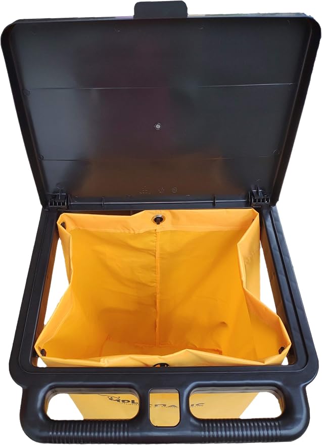 SIMPLI-MAGIC Janitorial Cart, 330 lbs Capacity – 3-Shelf Commercial - Image 5