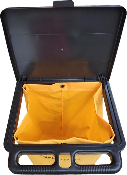 SIMPLI-MAGIC Janitorial Cart, 330 lbs Capacity – 3-Shelf Commercial - Image 5