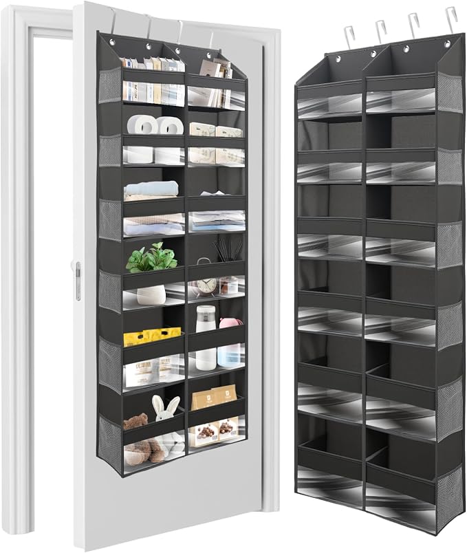 HOMELUX THEORY Over The Door Organizer Hanging by HomeluxTheory