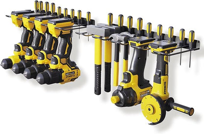 2 Pack Drill Holder, Power Tool Organizer Wall Mount, Heavy Duty Garage Storage by Unknown