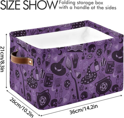 Halloween Witch Foldable Storage Basket - Image 3