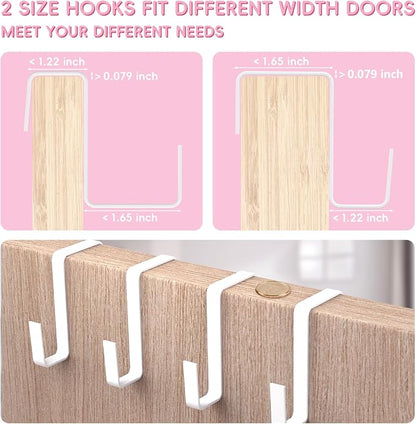 FENTEC 1 Pack 8 Shelves Over The Door Shoe Organizer, Shoe Rack - Image 7