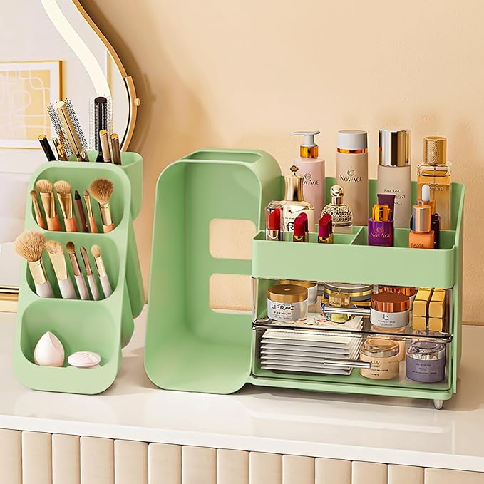 Makeup Organizer with Drawers, Large Capacity Countertop Organizer - Image 6