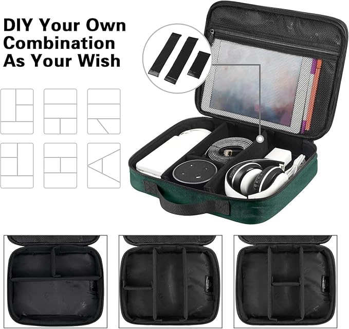 MATEIN Tech Organizer Travel Case, Large Water Resistant Cable Organizer | - Image 6