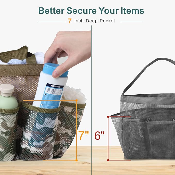 Mesh Shower Caddy Portable - Image 4