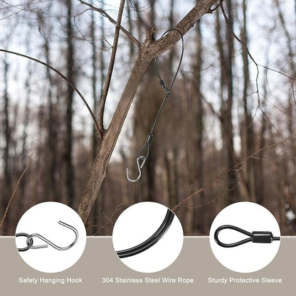 M METERXITY 2-Pack Bird Feeder Hanger - Image 2