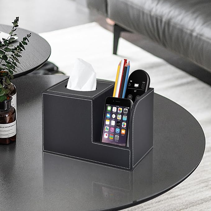 PU Leather Tissue Box Cover - Image 6
