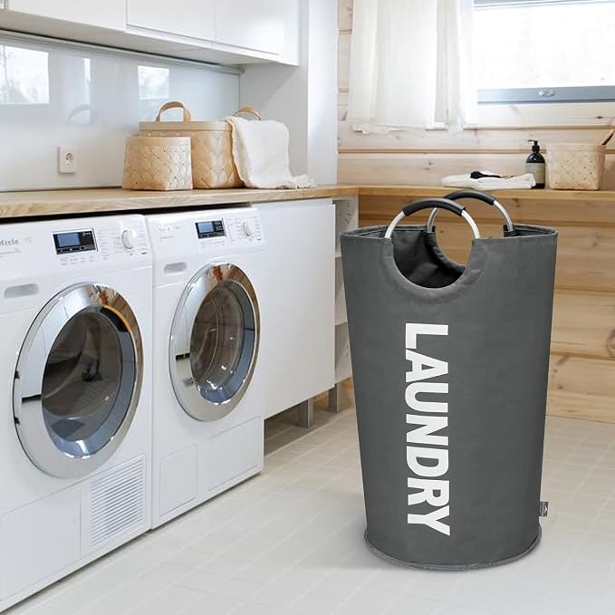 DOKEHOM 125L X-Large Collapsible Washing Laundry Basket Bag - Image 8