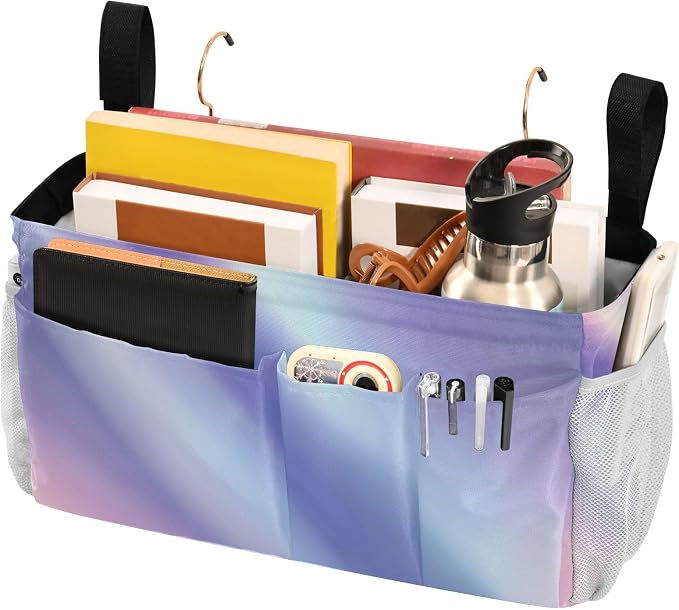 Purple Blue Gradient Bedside Caddy - Image 3