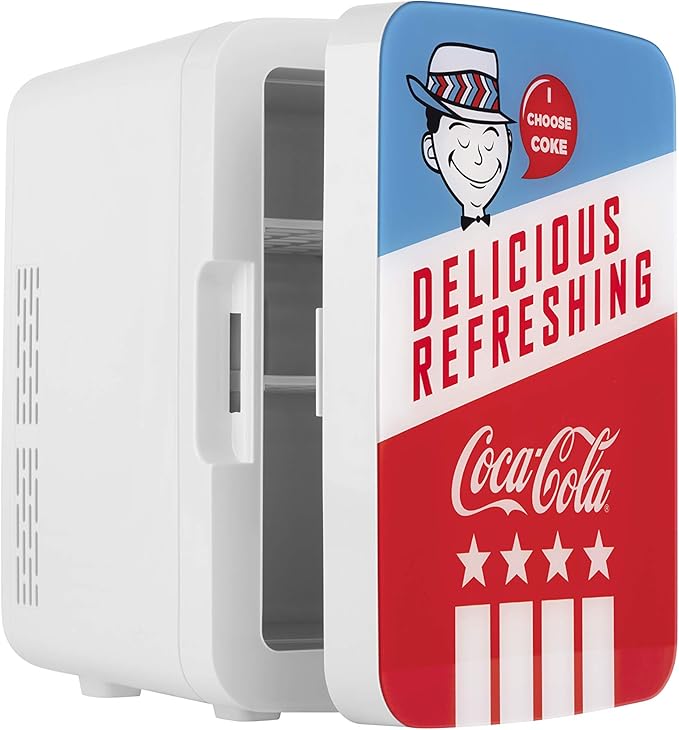 Cooluli Retro Coca-Cola Mini Fridge - Image 4