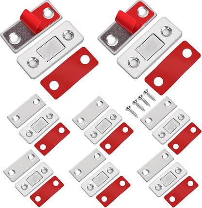 Cabinet Magnetic Catch 8 Pack Ultra Thin Cabinet Door Magnetic Catch - Image 9
