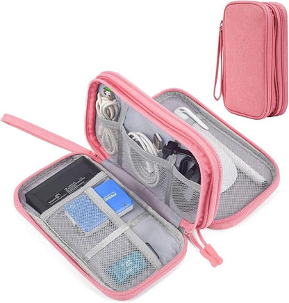 CAOODKDK Electronic Organizer Travel USB Cable Accessories Bag/Case, Waterproof - Image 2