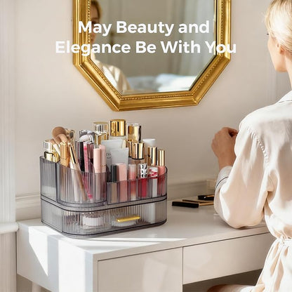 Delamu Makeup Organizer for Vanity - Image 8