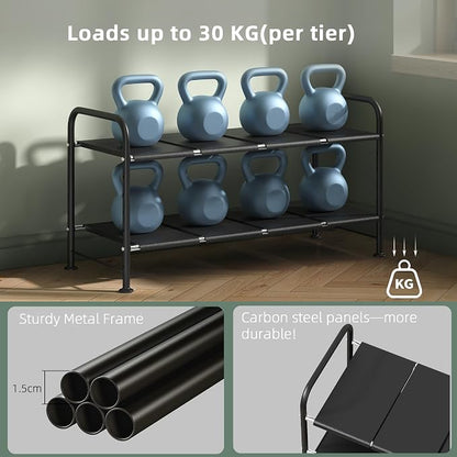 NETEL Under Sink Organizers and Storage, 2 Tier Shelf Under Bathroom Sink - Image 7