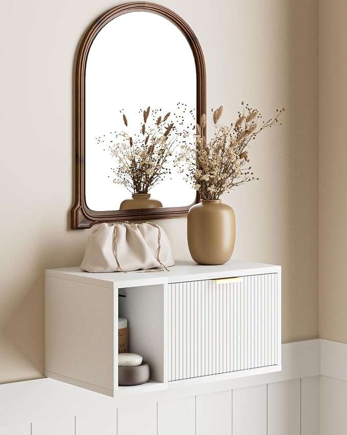 Masupu Floating Nightstand, Wall Mounted Floating Bedside Table - Image 6