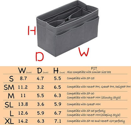 DailyPlus Purse Organizer Insert - Image 2
