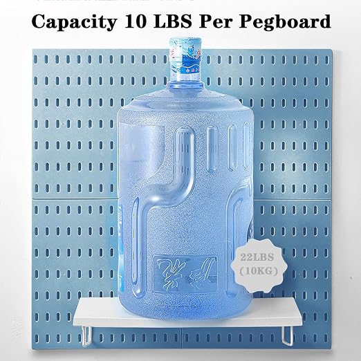 22"x22" Pegboard Combination Kit Wall Organizer Kit - Image 6