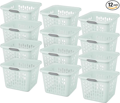 Sterilite Laundry Basket, Plastic Clothes Hamper, Large Square Bin by Sterilite