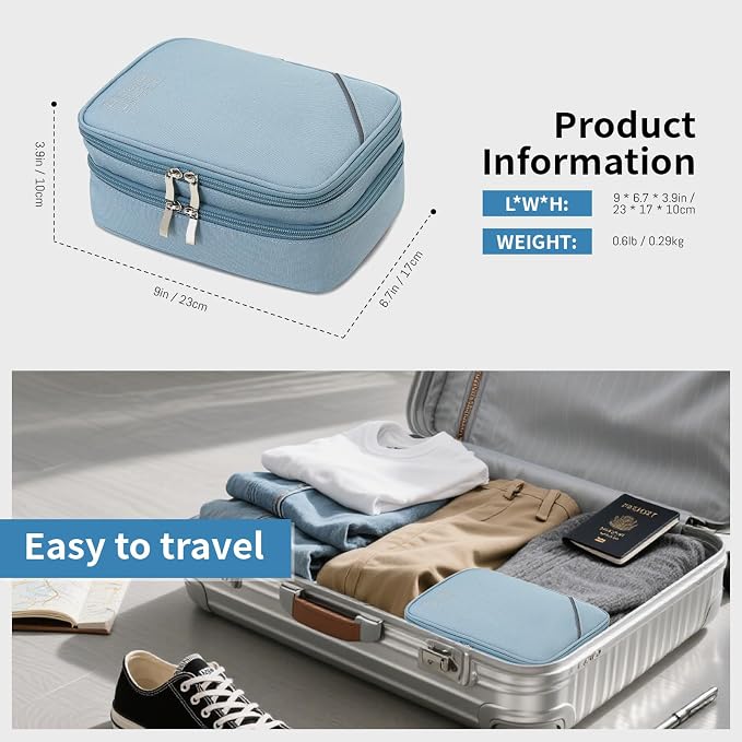 Lanola Electronic Accessories Case, Electronics Travel Organizer, Portable - Image 2