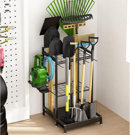 Garden Tool Organizer for Garage, Utility Storage Racks - Image 7