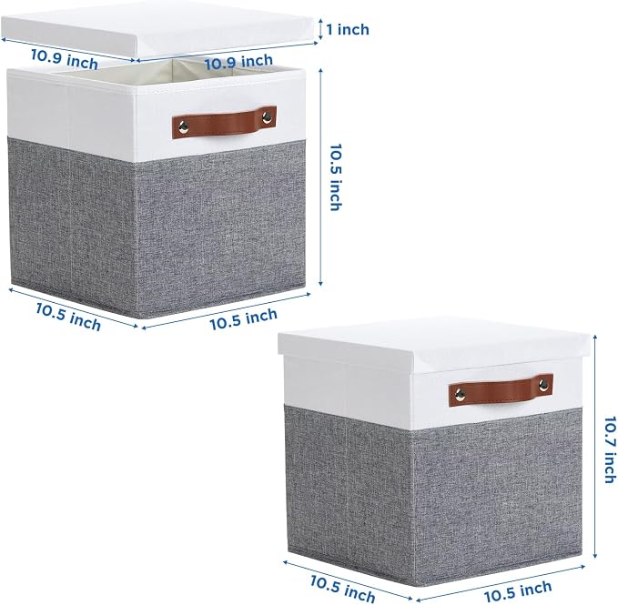 Temary Foldable Fabric Storage Bins - Image 2