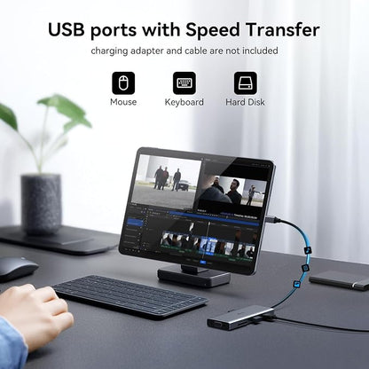 USB C Docking Station Dual Monitor HDMI Adapter - Image 5