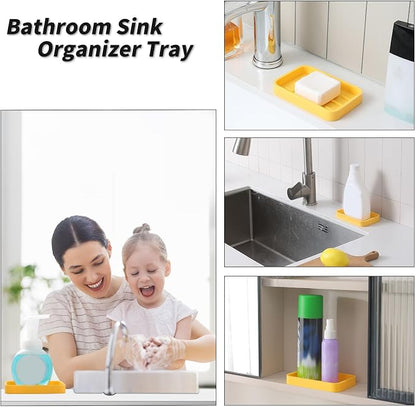 Silicone Kitchen Sink Organizer Tray - Image 3