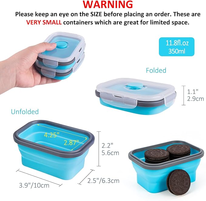 Collapsible Food Storage Containers - Image 2
