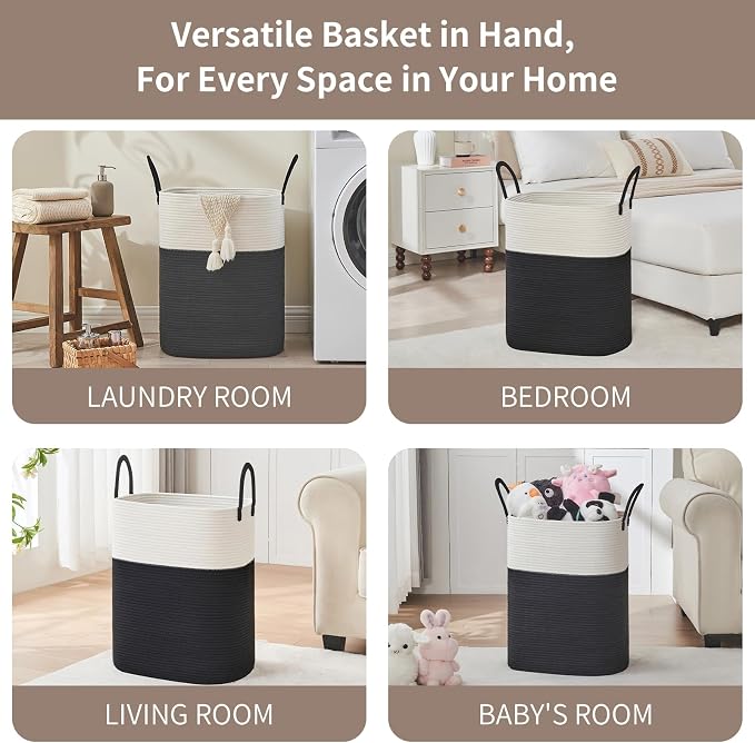 Laundry Basket with Handles - Image 4