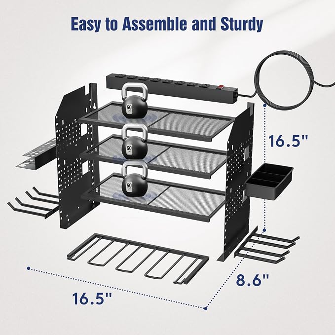 Heavy Duty Power Tool Organizer Wall Mount - Image 5