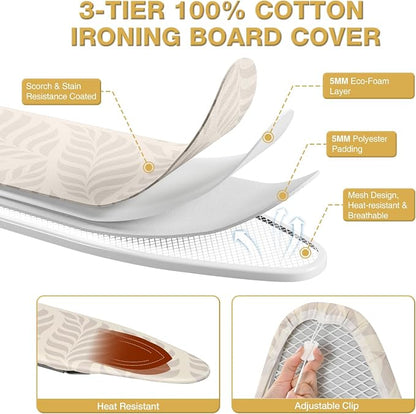 KINGBOARD Over Door Ironing Board, Hanging Ironing Board - Image 4
