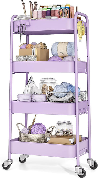 TOOLF 4-Tier Rolling Cart by TOOLF