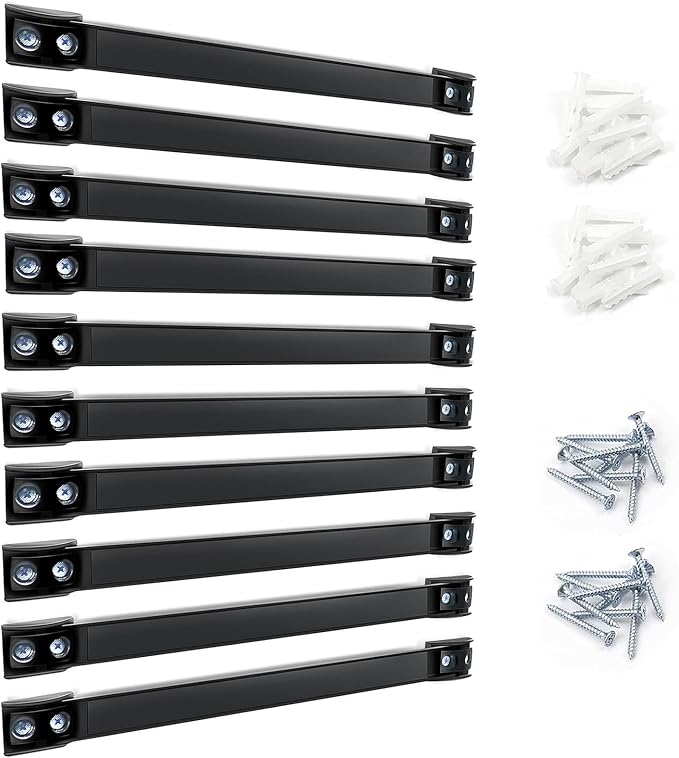 DGSL Magnetic Tool Holder Strip 10 Pack, 16 In Heavy Duty Tool Organizer by DGSL