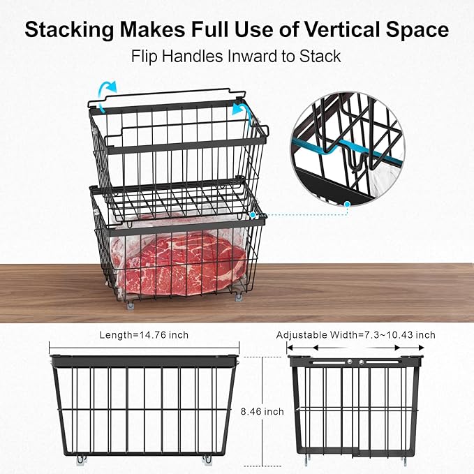 iSPECLE Freezer Organizer Bins - Image 8