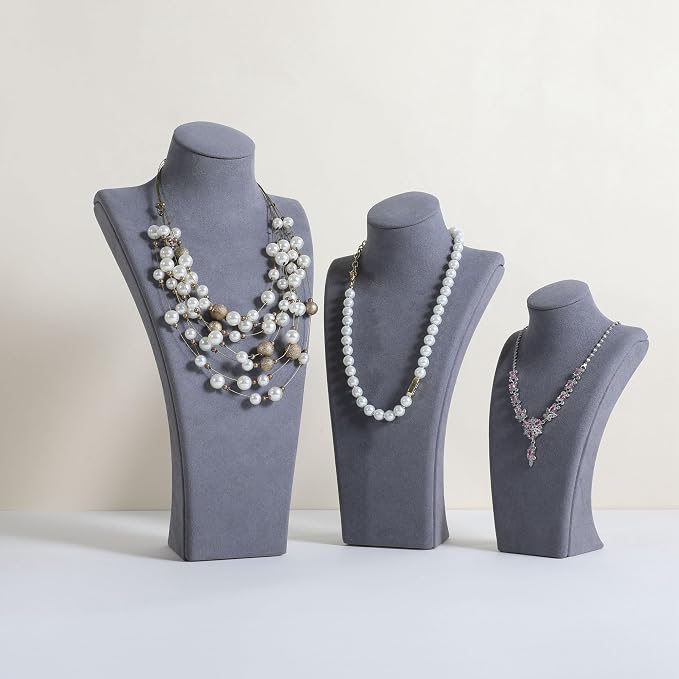 GemeShou Grey necklace storage organizer - Image 2