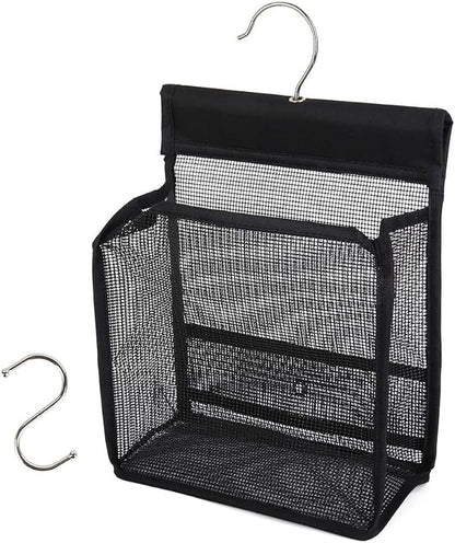 Hanging Mesh Shower Caddy Organizer Bathroom Storage Bag by XXNBC