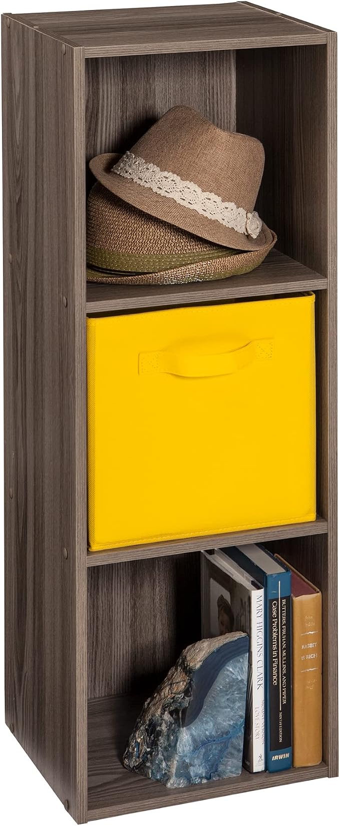 ClosetMaid Cubeicals 3 Cube Storage Shelf Organizer Bookshelf - Image 4