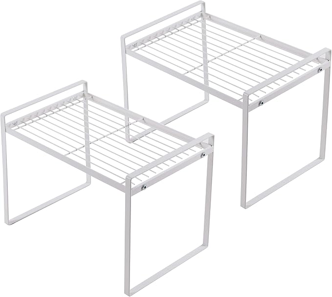 Shantton 2pk Kitchen Cabinet Shelf Counter Organizer Rack Pantry Storage by Shantton