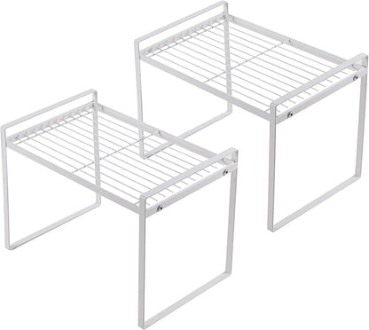 Shantton 2pk Kitchen Cabinet Shelf Counter Organizer Rack Pantry Storage by Shantton